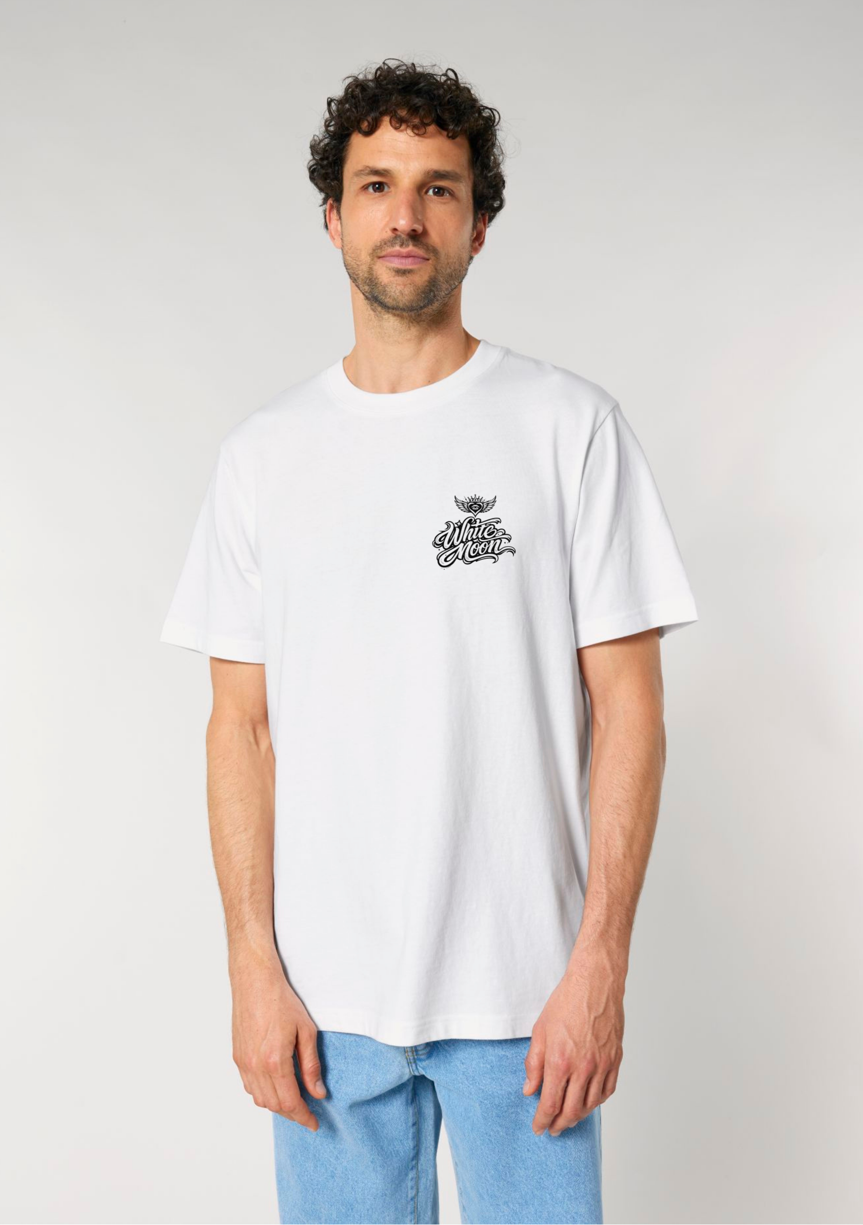 White Moon - "Guardian Griffin" Artwork Tee (White)